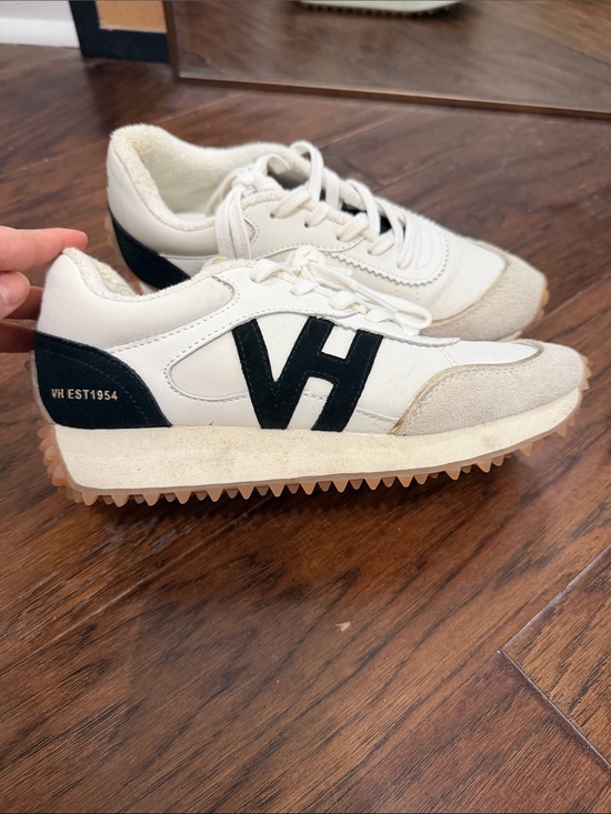 Vintage Havana Shoes - Vintage Havana White Black Athletic Sneakers